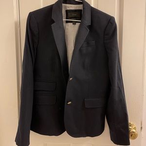 J Crew School Boy Blazer - Navy